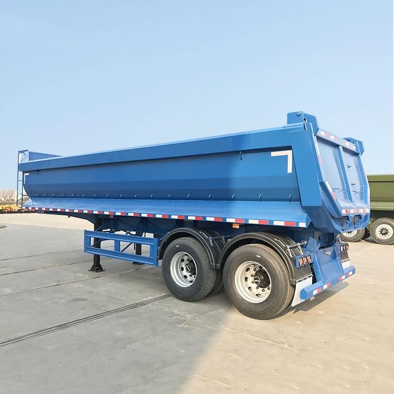Remanufactured 2 Axle 40/60 Ton Dump Trailer 1 reman 2 axle dump trailer (3)