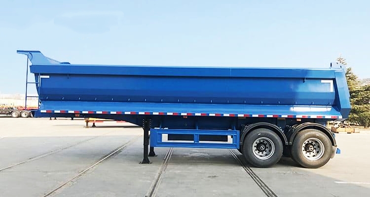 Remanufactured 2 Axle 40/60 Ton Dump Trailer 3 reman dumper trailer for sale