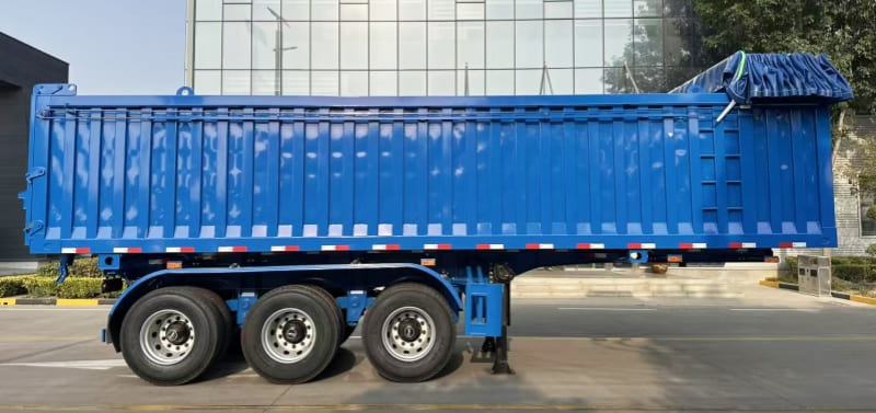 Reman Tri Axle Tipper Trailer 80 Ton 3 reman rear tipper trailer | 3 axle tipper trailer