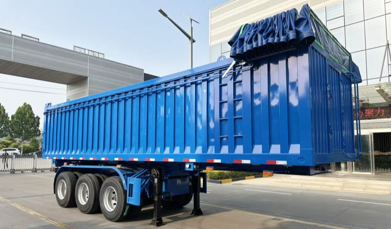 Reman Tri Axle Tipper Trailer 80 Ton 5 reman rear tipper trailer | 3 axle tipper trailer