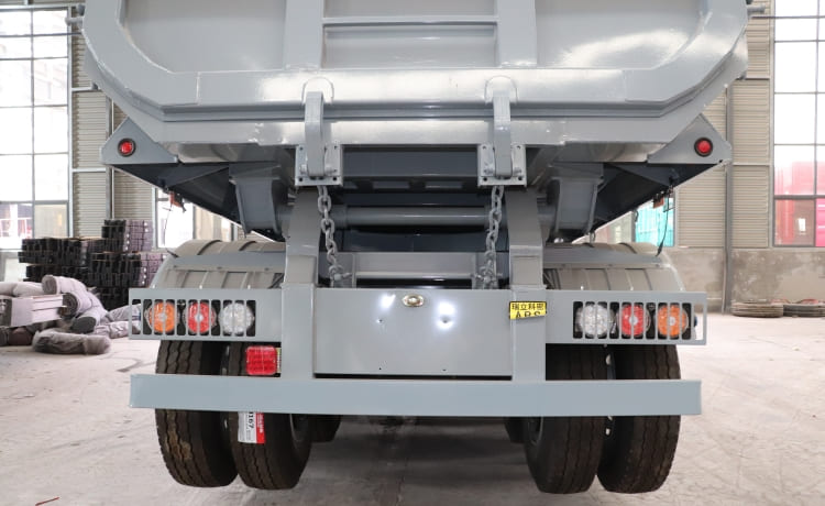Reman 3 Axle 60 Ton Dump Trailer 5 remanufactured 3 axle dump trailer