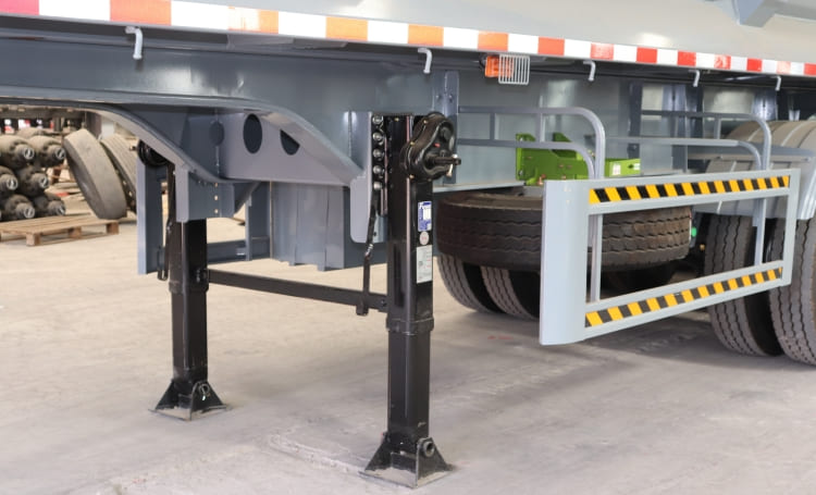 Reman 3 Axle 60 Ton Dump Trailer 8 remanufactured 3 axle dump trailer