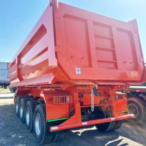remanufactured 4 axle dump trailer