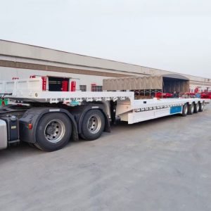 remanufactured 4 axle lowbed trailer