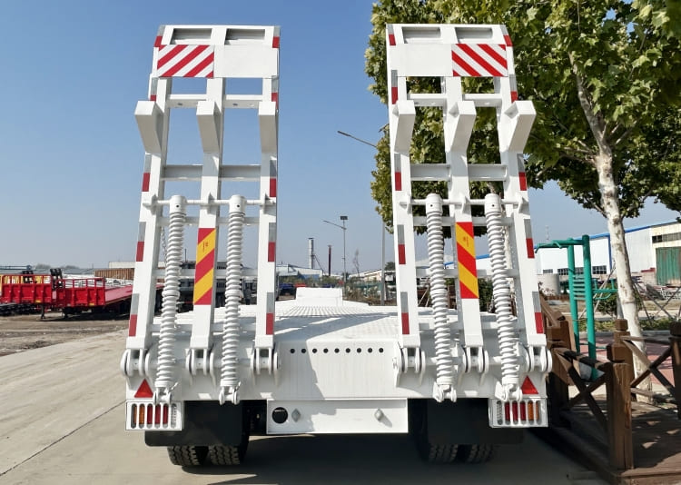 Reman 4 Axle 80 Ton Low Bed Trailer 4 reman low bed trailers for sale | reman hydraulic low bed trailer