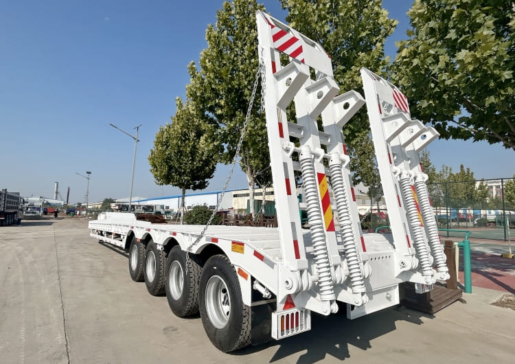 Reman 4 Axle 80 Ton Low Bed Trailer 3 reman low bed trailers for sale | 4 axle low bed trailer