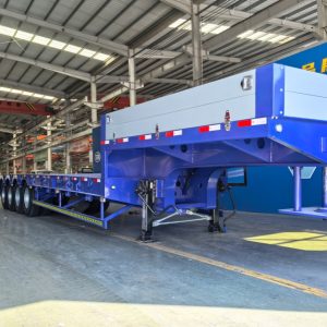 remanufactured 4 axle lowbed trailer