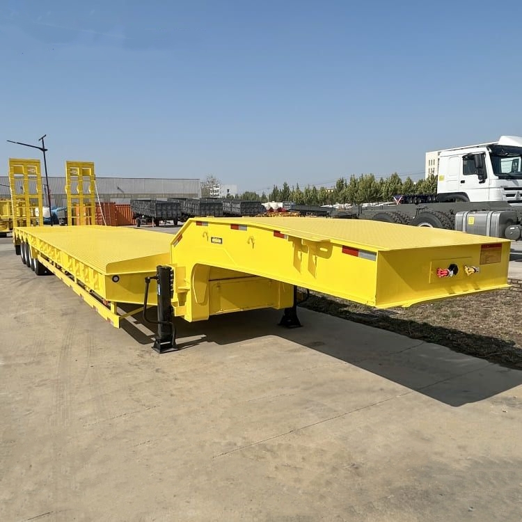 Reman 4 Axle 80 Ton Lowbed Trailer 1 remanufactured 4 axle lowbed trailer