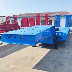 remanufactured 4 axle lowbed trailer