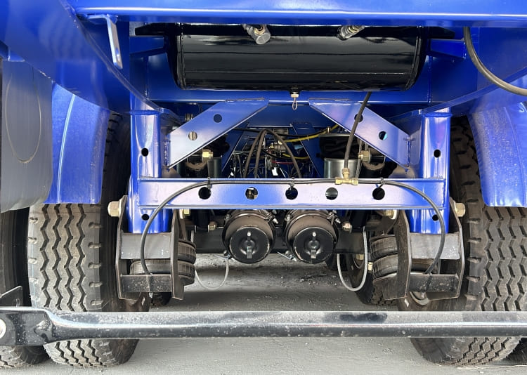 Remanufactured 4 Axle 100 Ton Dump Trailer 7 remanufactured 4 axle tipper trailer