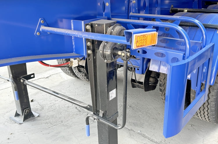 Remanufactured 4 Axle 100 Ton Dump Trailer 8 remanufactured 4 axle tipper trailer