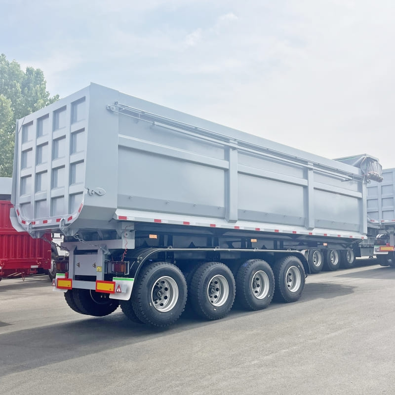 Reman Quad Axle 80/100 Ton Dump Trailer 1 reman 60 ton dump trailer