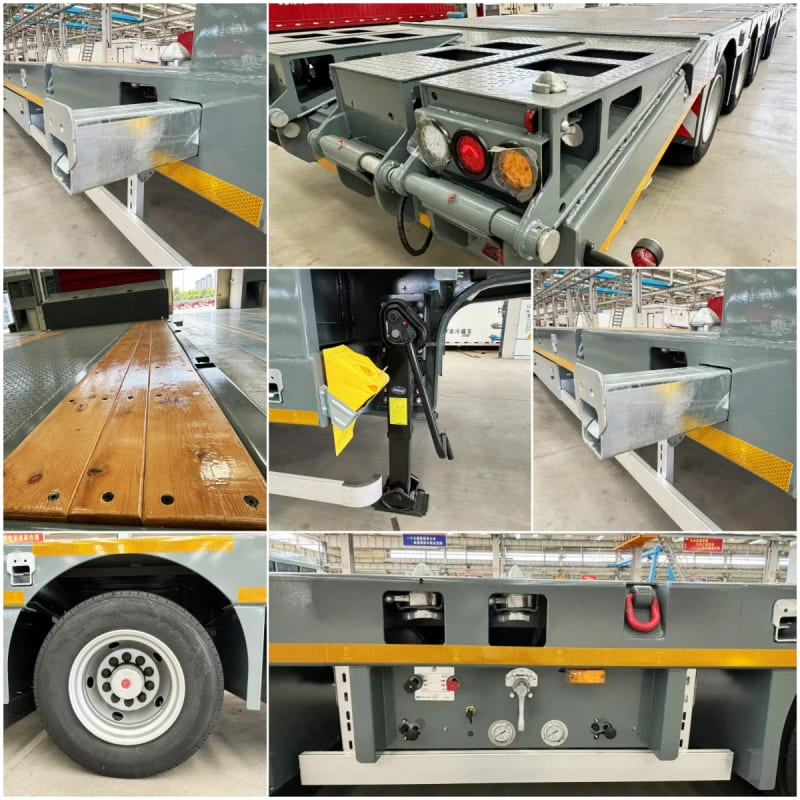 reman extendable trailer for sale | reman extendable low loader trailer