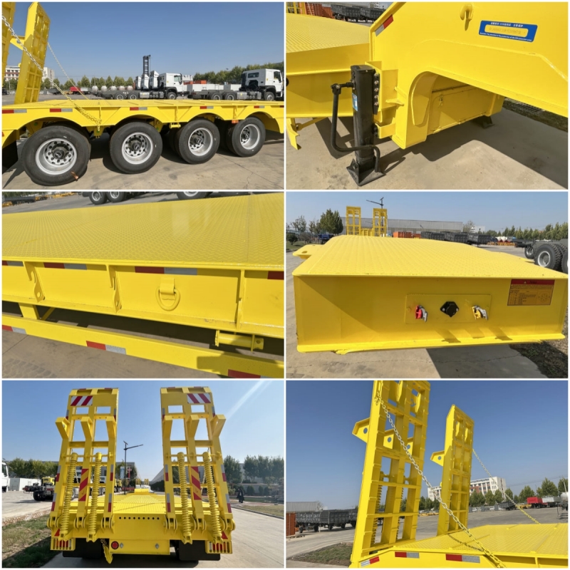 Reman 4 Axle 80 Ton Lowbed Trailer 3 reman lowbed trailer for sale | reman lowbed trailer price
