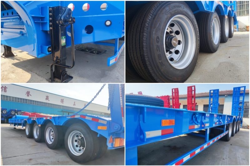 Reman 4 Axle Lowbed Trailer 100 Ton 3 reman lowbed trailers for sale