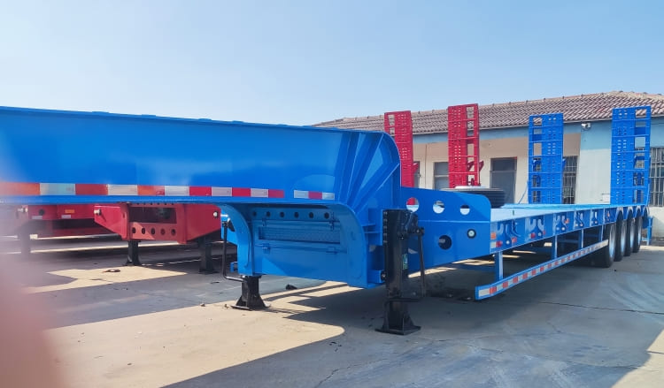 Reman 4 Axle Lowbed Trailer 100 Ton 2 reman lowbed trailers for sale