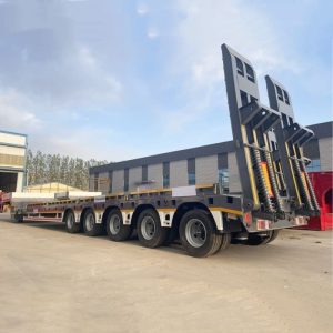reman telescopic trailer for sale| 5 axle lowbed trailer