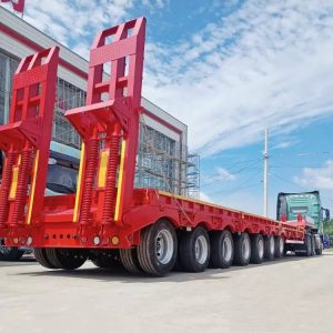 remanufactured low loader semi trailer