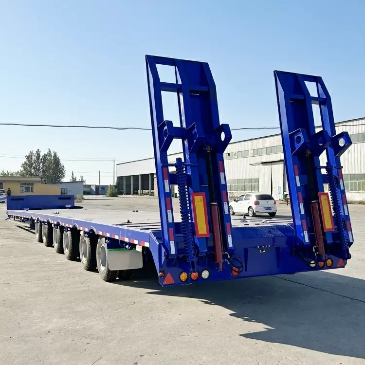 Reman 6 Axle 150 Ton Low Loader Trailer 1 remanufactured lowbed trailer