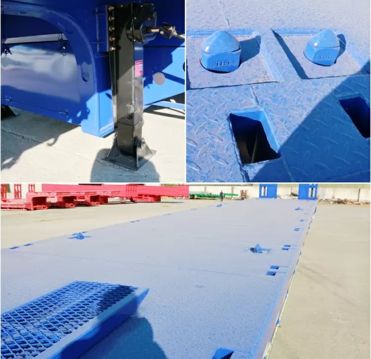 Reman 6 Axle 150 Ton Low Loader Trailer 7 reman heavy duty trailer for sale | reman excavator reman over haul trailer