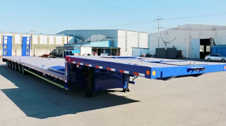 Reman 6 Axle 150 Ton Low Loader Trailer 2 reman heavy duty trailer for sale | reman excavator trailer