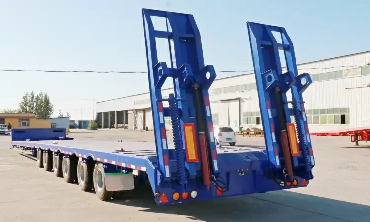 Reman 6 Axle 150 Ton Low Loader Trailer 4 reman heavy duty trailer for sale | reman excavator trailer