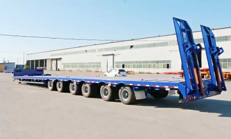 Reman 6 Axle 150 Ton Low Loader Trailer 5 reman heavy duty trailer for sale | reman excavator reman over haul trailer