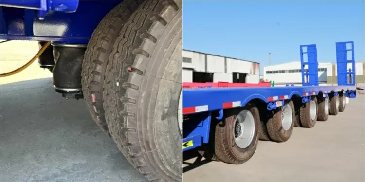 Reman 6 Axle 150 Ton Low Loader Trailer 6 reman heavy duty trailer for sale | reman excavator reman over haul trailer