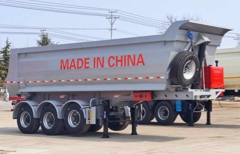 Remanufactured Tri Axle 60 Ton Dump Trailer 3 reman dump trailer for sale