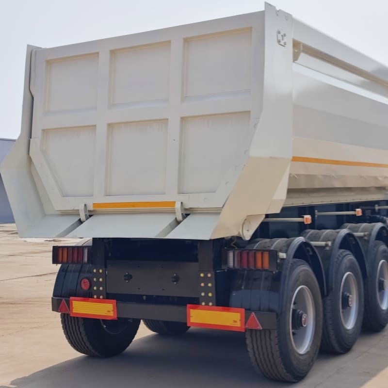 Remanufactured Tri Axle 60 Ton Dump Trailer 5 reman dump trailer for sale