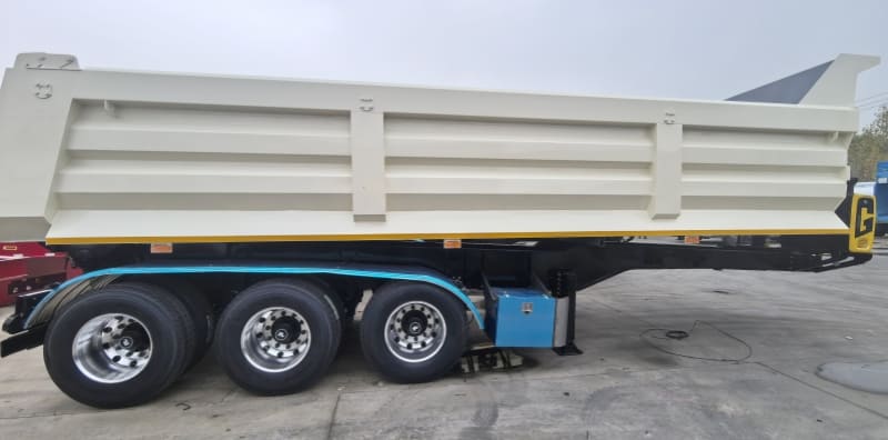 Remanufactured 3 Axle Tipper Trailer 60 Ton 3 reman tipper trailer for sale | reman tipper trailer price