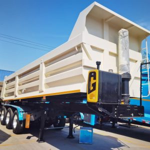 reman tri axle tipper trailer