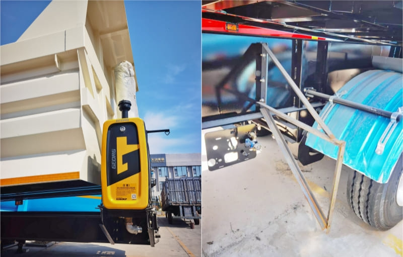 Remanufactured 3 Axle Tipper Trailer 60 Ton 4 reman tipper trailer for sale | reman tipper trailer price