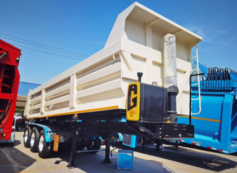 Remanufactured 3 Axle Tipper Trailer 60 Ton 2 reman tipper trailer for sale | reman tipper trailer price