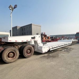 4 axle removable gooseneck trailer