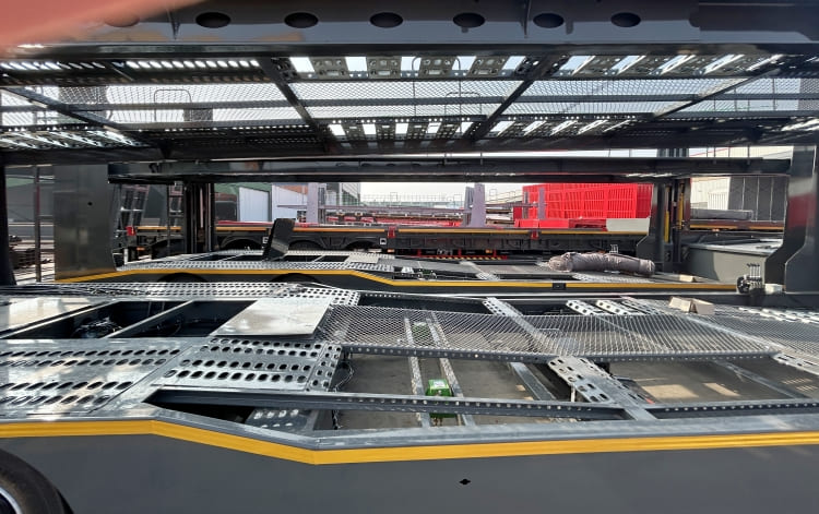 Reman 2 Axle Car Transporter Trailer 7 reman car carrier semi trailer