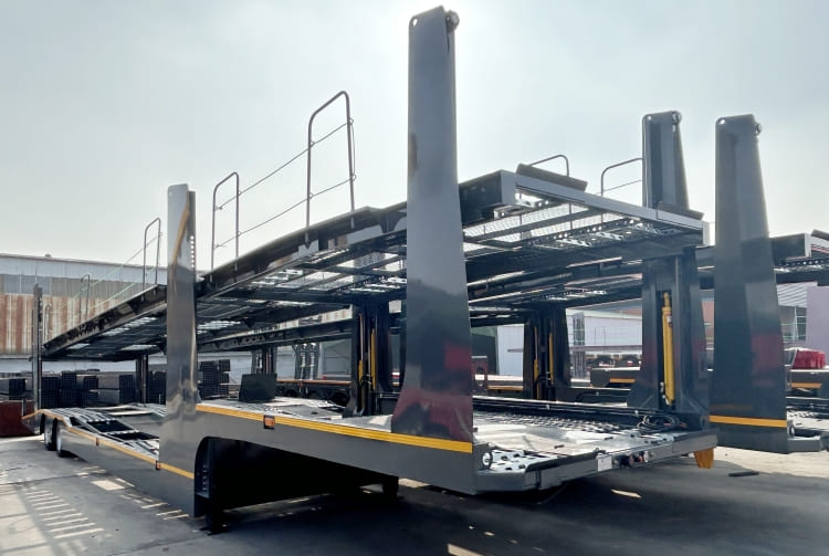 Reman 2 Axle Car Transporter Trailer 4 reman vehicle carrier trailer