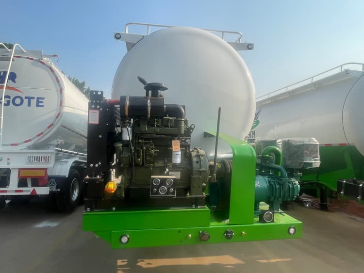 Remanufactured 40 CBM Dry Bulk Tank Trailer 3 reman dry bulk trailer for sale