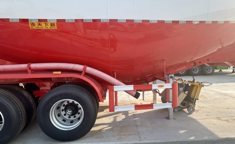 Remanufactured 35 CBM Powder Tanker Trailer 7 reman powder tanker trailer | reman bulk tanker for sale