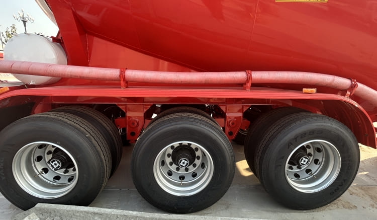 Remanufactured 35 CBM Powder Tanker Trailer 6 reman bulk powder tankers for sale