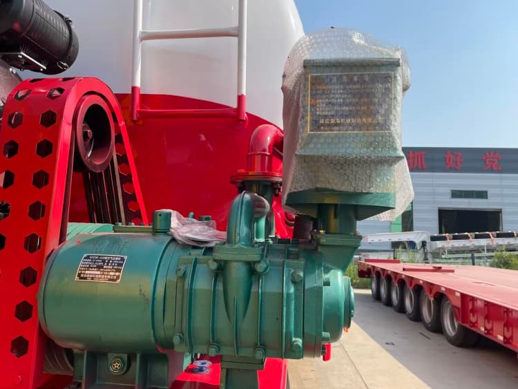Reman 4 Axle Bulk Cement Tanker Trailer 9 reman bulk cement semi trailer
