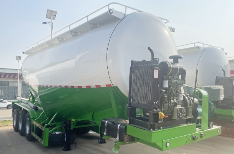 Remanufactured 40 CBM Dry Bulk Tank Trailer 2 reman dry bulk trailer for sale