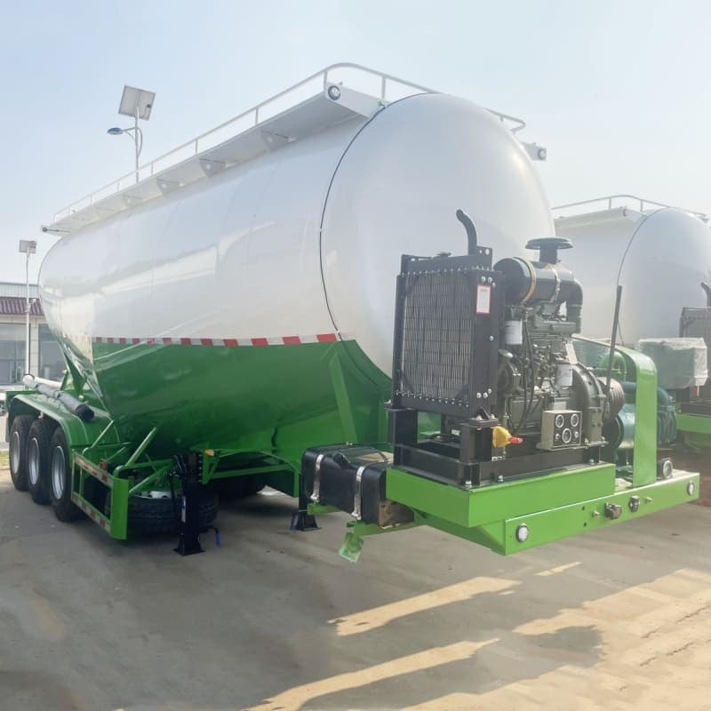 Remanufactured 40 CBM Dry Bulk Tank Trailer 1 reman cement tanker trailer