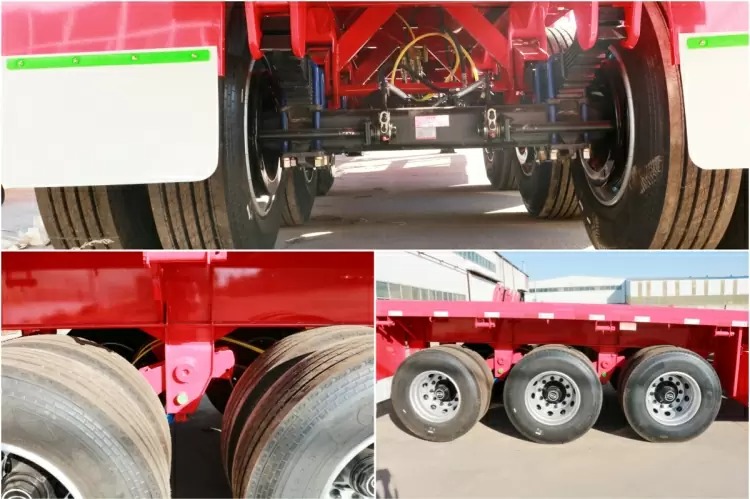Remanufactured 3 Axle 40 Ft Flat Deck Trailer 5 reman flat deck trailer for sale | reman flatbed prices