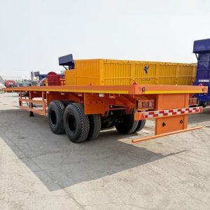 reman flatbed smei trailer 2 axle