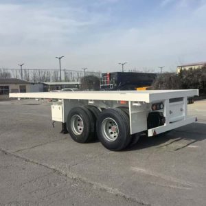 reman flatbed trailer 2 axle 20ft