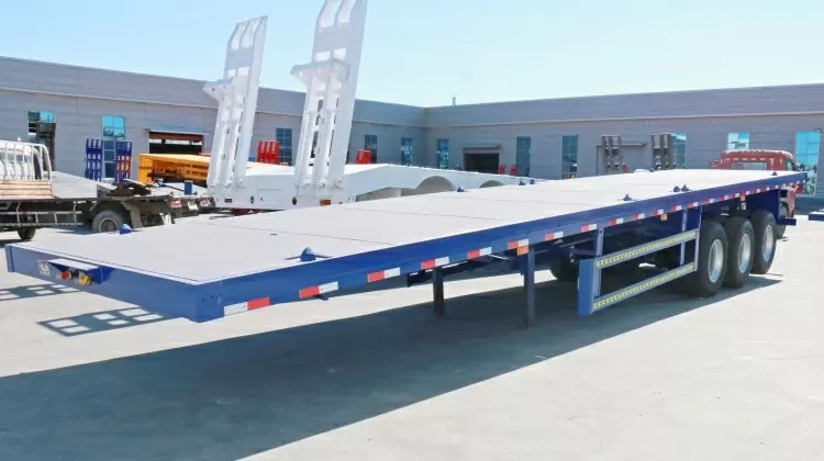 reman semi flatbed trailer | 3 axle flatbed trailer