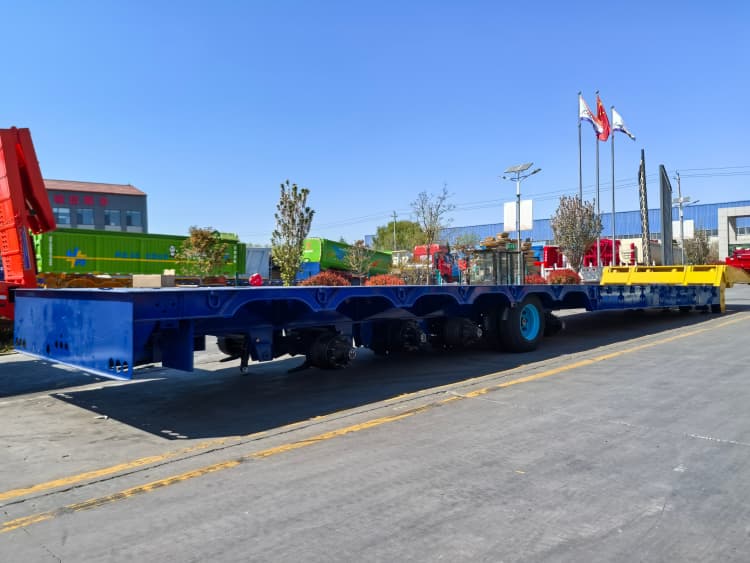 Remanufactured 6 Axle Folding Gooseneck Lowboy Trailer 4 reman folding gooseneck trailer for sale | reman folding gooseneck lowboy trailers