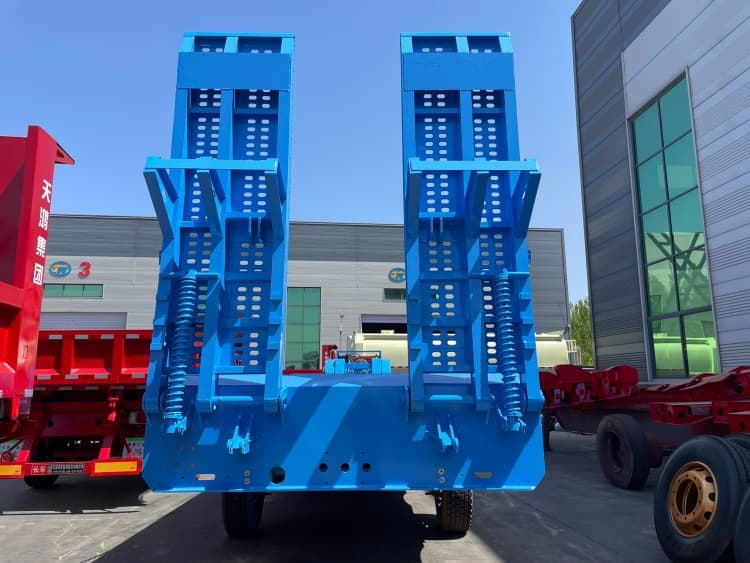 Reman Removable Gooseneck Trailer with Hydraulic Ramp 5 reman gooseneck lowboy trailer
