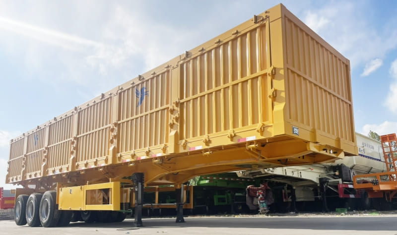 Reman Tall Tri Axle Side Tipper Trailer 3 reman high side trailer | tri axle side tipper